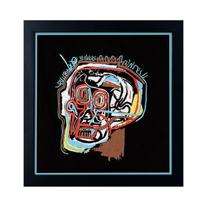 JEAN-MICHEL BASQUIAT 'Head' (2022) Custom Framed Canvas Tote