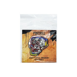 JEAN-MICHEL BASQUIAT 'Head' (2023) Enamel Lapel Pin