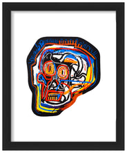 Load image into Gallery viewer, JEAN-MICHEL BASQUIAT &#39;Head&#39; (2023) Framed Premium Vinyl Sticker - Signari Gallery 