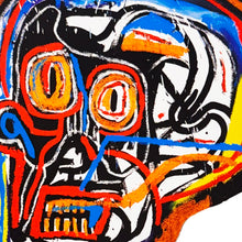 Load image into Gallery viewer, JEAN-MICHEL BASQUIAT &#39;Head&#39; (2023) Framed Premium Vinyl Sticker - Signari Gallery 