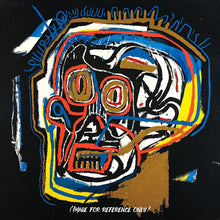 Load image into Gallery viewer, JEAN-MICHEL BASQUIAT &#39;Head&#39; (2023) Framed Premium Vinyl Sticker - Signari Gallery 