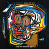 JEAN-MICHEL BASQUIAT 'Head' (2023) Framed Premium Vinyl Sticker - Signari Gallery 