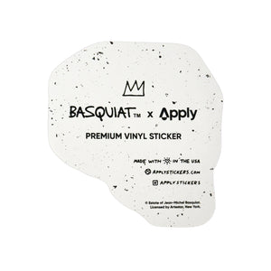 JEAN-MICHEL BASQUIAT 'Head' (2023) Framed Premium Vinyl Sticker - Signari Gallery 