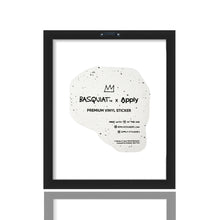 Load image into Gallery viewer, JEAN-MICHEL BASQUIAT &#39;Head&#39; (2023) Framed Premium Vinyl Sticker - Signari Gallery 