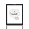 JEAN-MICHEL BASQUIAT 'Head' (2023) Framed Premium Vinyl Sticker - Signari Gallery 