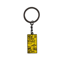 Load image into Gallery viewer, JEAN-MICHEL BASQUIAT &#39;New York New Wave&#39; (2023) Enamel Keyring