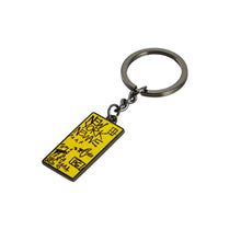 Load image into Gallery viewer, JEAN-MICHEL BASQUIAT &#39;New York New Wave&#39; (2023) Enamel Keyring