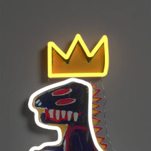 Load image into Gallery viewer, JEAN-MICHEL BASQUIAT &#39;Pez Dispenser&#39; (2023) LED Neon Artwork