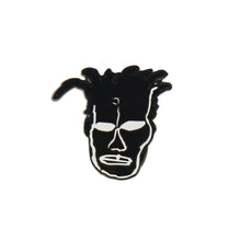 Load image into Gallery viewer, JEAN-MICHEL BASQUIAT &#39;Portrait&#39; (2023) Enamel Lapel Pin