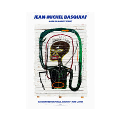 basnksy bristol Michelangelos/ポスター JEAN-MICHEL BASQUIAT 'Flexible' (2024) Original Exhibit Poster