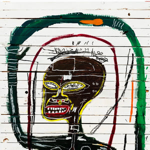 JEAN-MICHEL BASQUIAT 'Flexible' (2024) Original Exhibit Poster