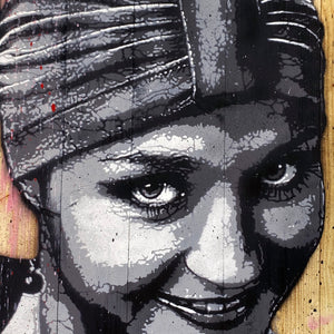 JEF AEROSOL 'Bonnet Rose' (2020) RARE Giclée Print - Signari Gallery 