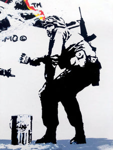 JEFF GILLETTE 'Art in Action: Basquiat' (2021) Archival Pigment Print - Signari Gallery 
