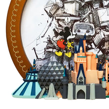 Load image into Gallery viewer, JEFF GILLETTE 'Disney World Landfill' (2026) Hand-Drawn Original in Disney Frame