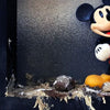 JEFF GILLETTE 'Mickey in Disneylandfill' (2026) Mixed Media + Figurine in Shadowbox Frame