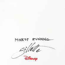 Load image into Gallery viewer, JEFF GILLETTE 'Gold Minksy Running' (2025) Hand-Drawn, Framed Original on Cardboard
