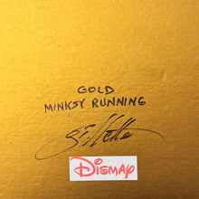 Load image into Gallery viewer, JEFF GILLETTE 'Minksy Running' (2025) Hand-Drawn, Framed Original on Cardboard