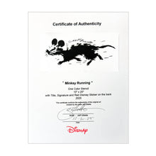 Load image into Gallery viewer, JEFF GILLETTE 'Minksy Running' (2025) Hand-Drawn, Framed Original on Cardboard