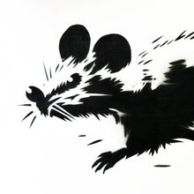 Load image into Gallery viewer, JEFF GILLETTE 'Minksy Running' (2025) Hand-Drawn, Framed Original on Cardboard