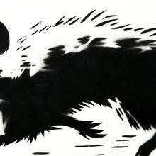 Load image into Gallery viewer, JEFF GILLETTE 'Minksy Running' (2025) Hand-Drawn, Framed Original on Cardboard