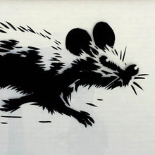 Load image into Gallery viewer, JEFF GILLETTE &#39;Minksy Walking&#39; (2025) Hand-Drawn Framed Original on Cardboard