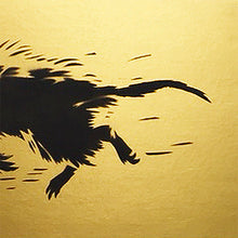 Load image into Gallery viewer, JEFF GILLETTE 'Rat Running' (2025) Hand-Drawn, Framed Original on Cardboard (gold))