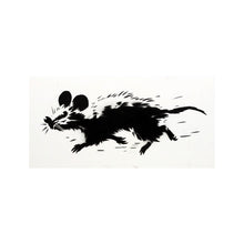 Load image into Gallery viewer, JEFF GILLETTE 'Rat Running' (2025) Hand-Drawn, Framed Original on Cardboard
