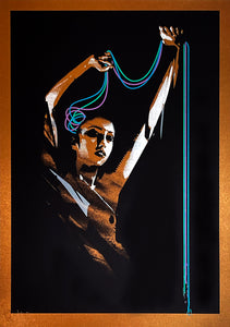 JOHN DOE 'Reflex' (2016) Screen Print (Bronze)