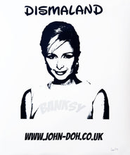 Load image into Gallery viewer, JOHN D'OH 'Banksy's Dismaland: Paris Paste-Up' (2015) RARE Hand-Signed Offset Lithograph Poster