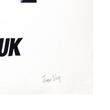 Load image into Gallery viewer, JOHN D'OH 'Banksy's Dismaland: Paris Paste-Up' (2015) RARE Hand-Signed Offset Lithograph Poster