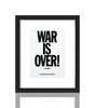 JOHN LENNON + YOKO ONO 'War is Over' (2021) Original (framed) Postcard