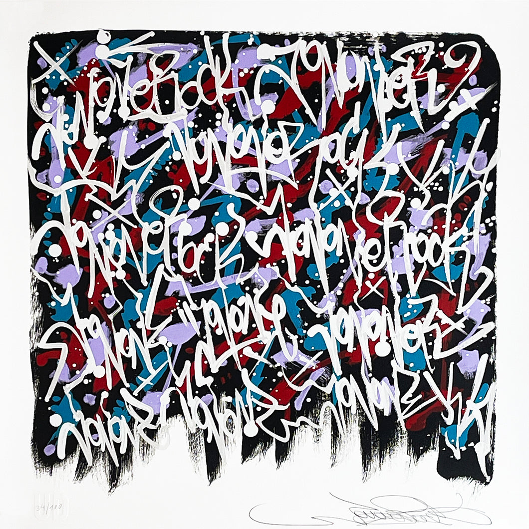JONONE 'Lenox Lounge' (2021) RARE Screen Print - Signari Gallery 