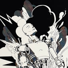 Load image into Gallery viewer, JOON THE GOON 'Imploding' (2019) Illustration Screen Print - Signari Gallery 