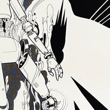 Load image into Gallery viewer, JOON THE GOON 'Imploding' (2019) Illustration Screen Print - Signari Gallery 