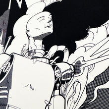 Load image into Gallery viewer, JOON THE GOON 'Imploding' (2019) Illustration Screen Print - Signari Gallery 