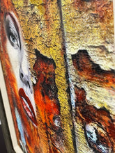 Load image into Gallery viewer, JORGE TORRES GARCIA &#39;S.O.S. Madre Tierra&#39; Oil (2018) Custom Framed Original on Canvas - Signari Gallery 