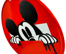 Load image into Gallery viewer, JOSH MAHABY &#39;Wanna Play? Mickey Mouse&#39; (2023) Original on Steel Street Sign - Signari Gallery 