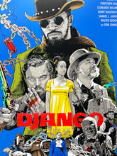 Load image into Gallery viewer, JOSHUA BUDICH &#39;Django Unchained&#39; (2022) Screen Print (foil) - Signari Gallery 