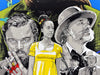 JOSHUA BUDICH 'Django Unchained' (2022) Screen Print (foil) - Signari Gallery 
