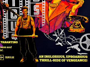 JOSHUA BUDICH 'Inglourious Basterds' (2020) Screen Print (black) - Signari Gallery 