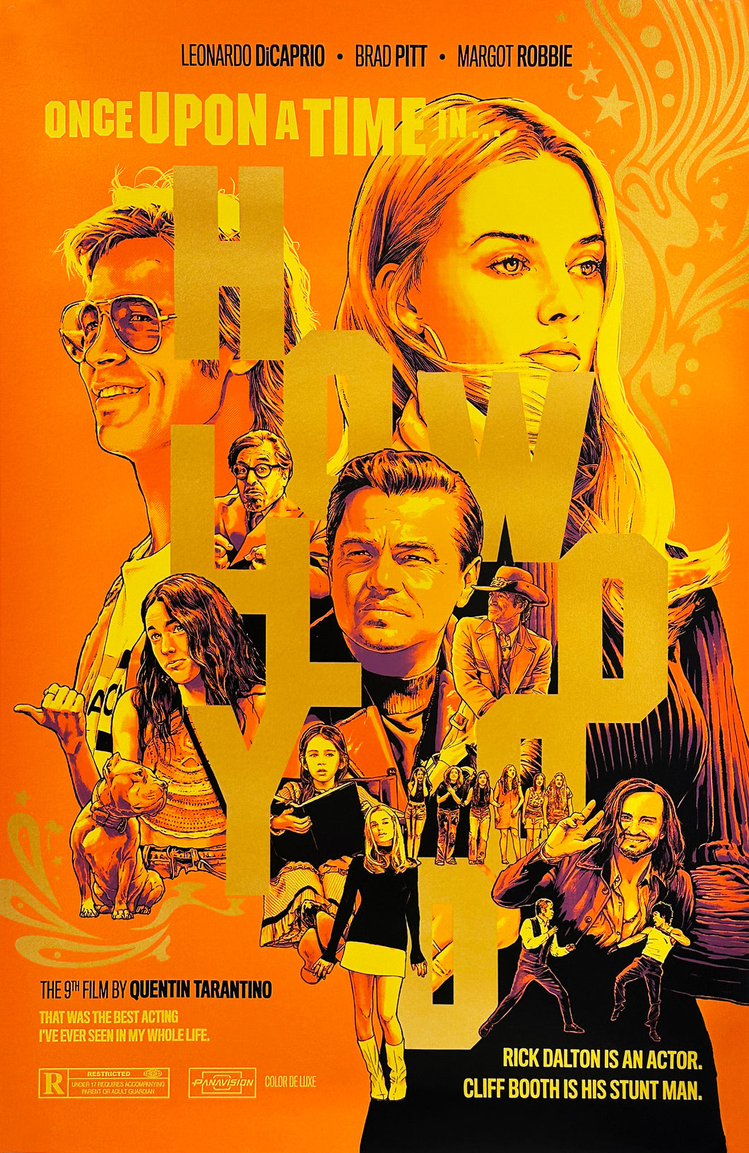 JOSHUA BUDICH 'Once Upon a Time in Hollywood' (2020) Screen Print - Signari Gallery 
