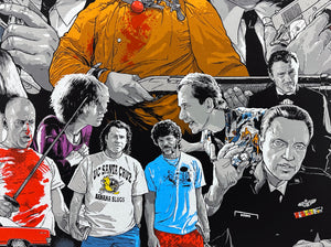 JOSHUA BUDICH 'Pulp Fiction' (2023) Screen Print - Signari Gallery 