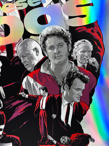 JOSHUA BUDICH 'Reservoir Dogs' (2022) Screen Print (foil) - Signari Gallery 