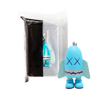 Load image into Gallery viewer, KAWS x OriginalFake &#39;Blitz&#39; (2011) Rare Vinyl Figure Keychain (blue)