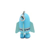 KAWS x OriginalFake 'Blitz' (2011) Rare Vinyl Figure Keychain (blue)