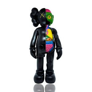 KAWS 'Companion '06' (2018) RARE Flayed Designer Art Figure (black)