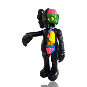 KAWS 'Companion '06' (2018) RARE Flayed Designer Art Figure (black)
