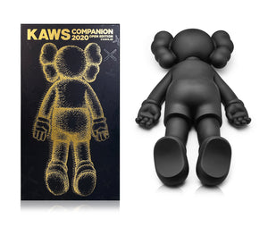 KAWS 'Companion 2020' (black) Vinyl Art Figure - Signari Gallery 