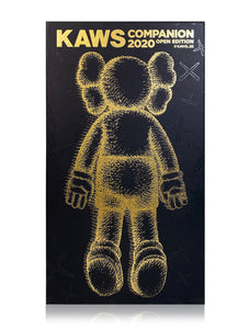 KAWS 'Companion 2020' (black) Vinyl Art Figure - Signari Gallery 