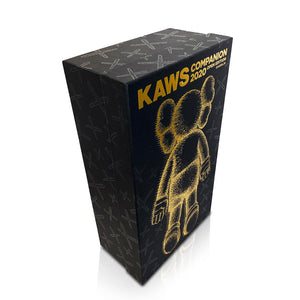 KAWS 'Companion 2020' (black) Vinyl Art Figure - Signari Gallery 